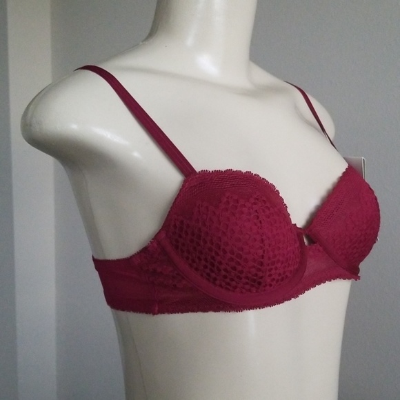 DKNY Women's Sheer Lace Balconette - Picture 5 of 8